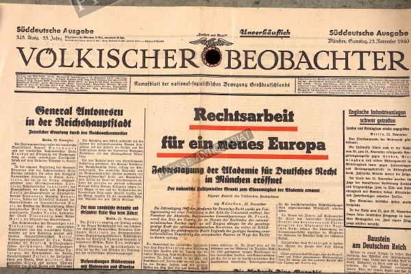 Völkischer Beobachter, 23.11.1940