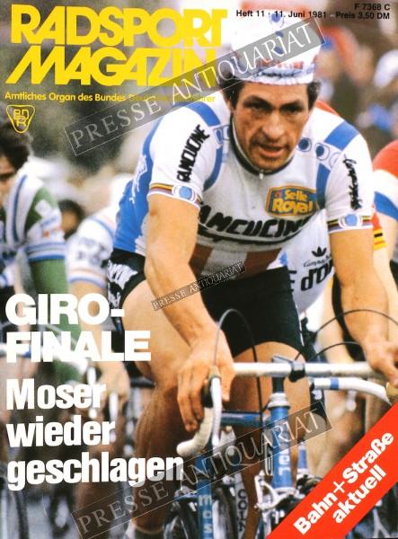 Radsport Magazin, 11.05.1981 bis 24.05.1981