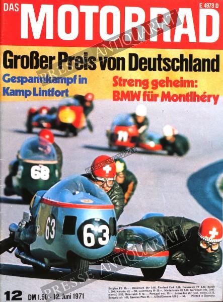 Das Motorrad Magazin, 12.06.1971 bis 25.06.1971