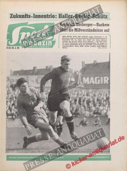 Sportmagazin Nr. 14A, 04.04.1960 bis 10.04.1960