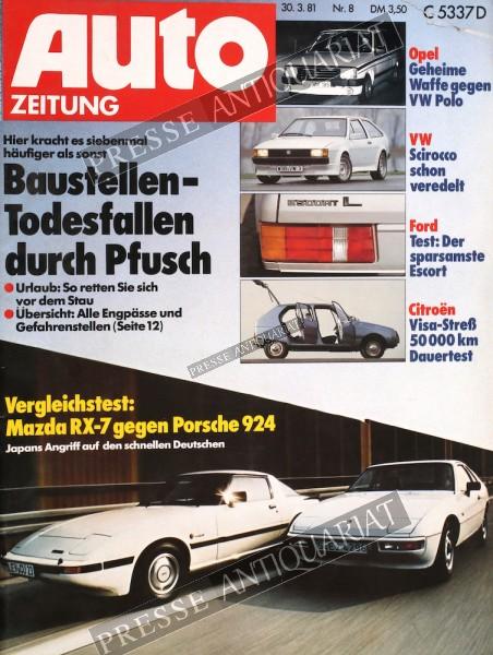 Auto Zeitung, 30.03.1981 bis 12.04.1981