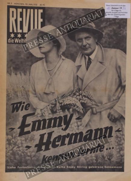 Revue Die Welt Illustrierte, 20.01.1951 bis 26.01.1951