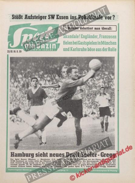 Sportmagazin Nr. 32A, 10.08.1959 bis 16.08.1959