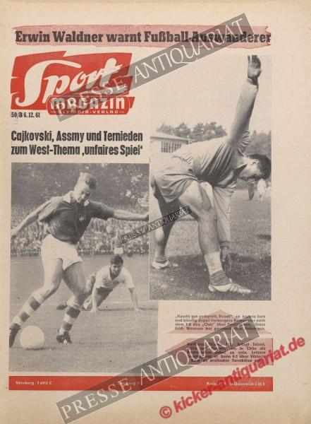 Sportmagazin Nr. 50B, 06.12.1961 bis 12.12.1961