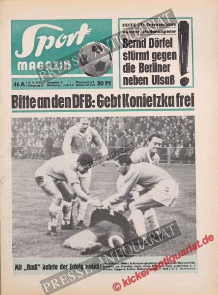 Sportmagazin Nr. 46A, 14.11.1966 bis 20.11.1966
