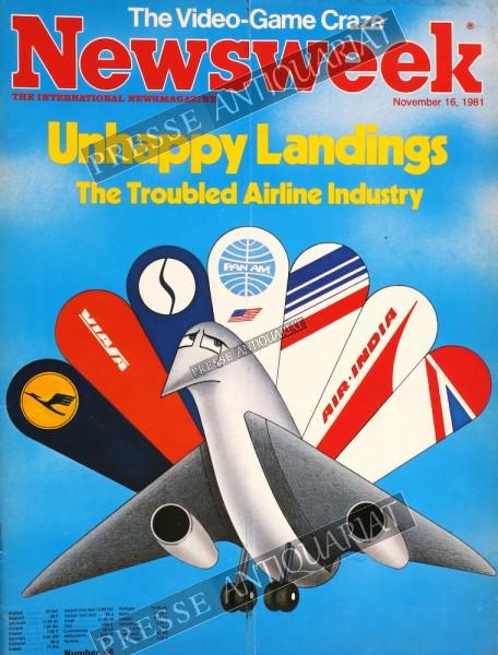 Newsweek Magazin, 16.11.1981 bis 22.11.1981