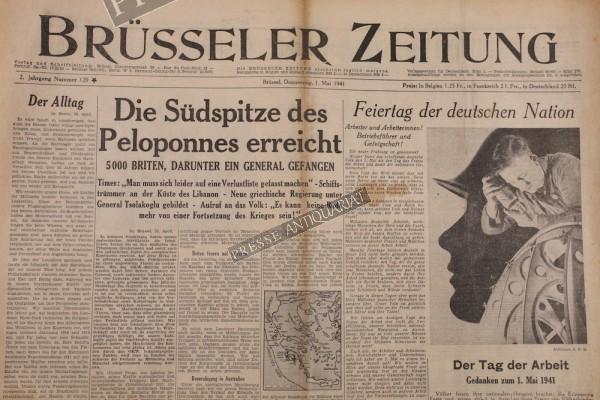 Brüsseler Zeitung, 01.05.1941