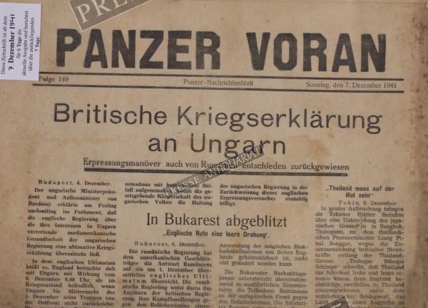 Panzer voran, 07.12.1941