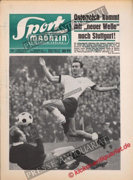 Sportmagazin Nr. 41A, 04.10.1965 bis 10.10.1965