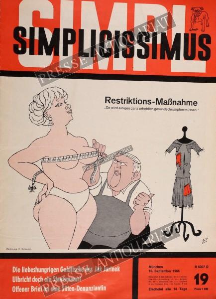 Simplicissimus, 10.09.1966 bis 16.09.1966