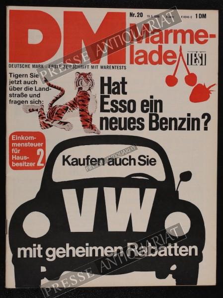 DM Die Deutsche Mark Zeitschrift mit dem Warentest, 13.05.1965 bis 19.05.1965