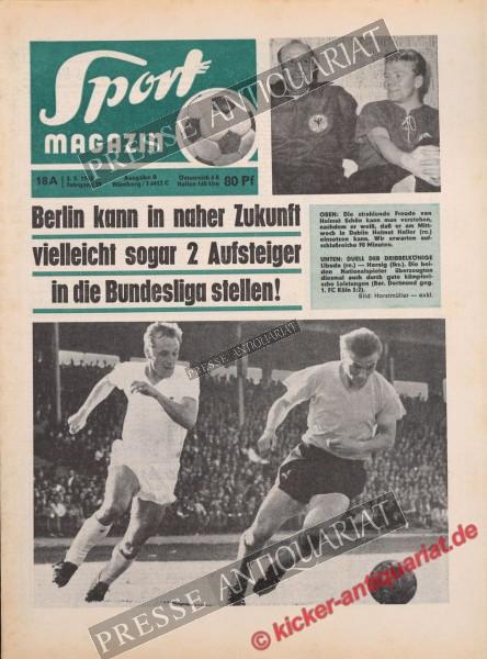 Sportmagazin Nr. 18A, 02.05.1966 bis 08.05.1966