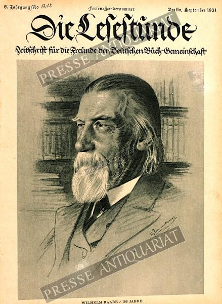 Die Lesestunde Monatsmagazin, 01.09.1931 bis 30.09.1931