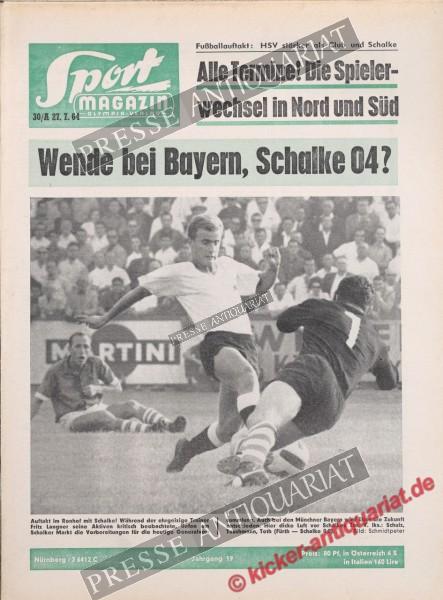 Sportmagazin Nr. 30A, 27.07.1964 bis 02.08.1964