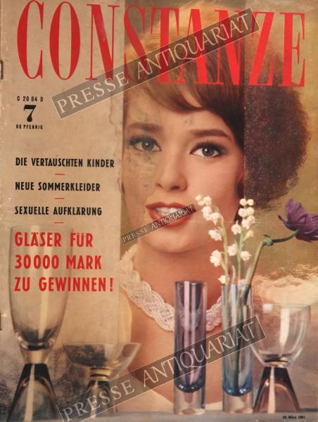 Constanze Modemagazin, 28.03.1961 bis 10.04.1961