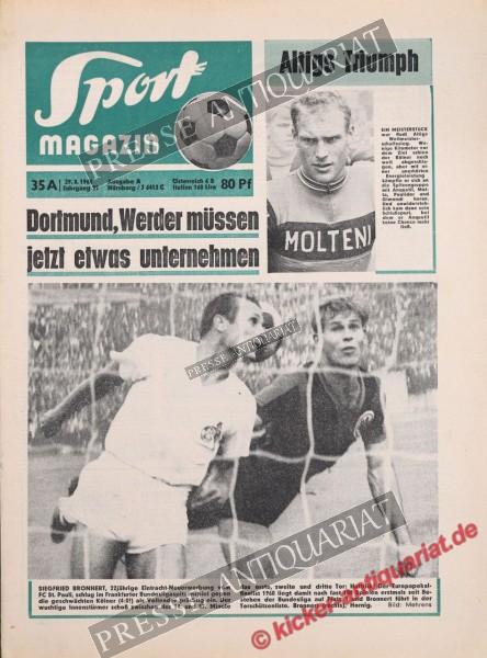 Sportmagazin Nr. 35A, 29.08.1966 bis 04.09.1966