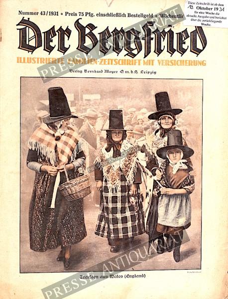 Der Bergfried illustrierte, 19.10.1931 bis 25.10.1931