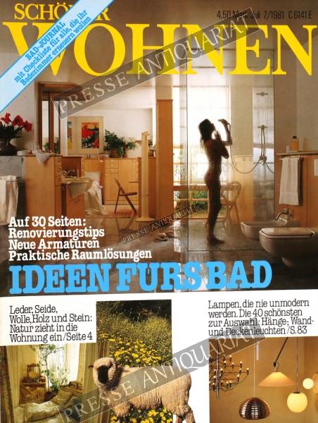 Schöner Wohnen Magazin, 01.07.1981 bis 31.07.1981