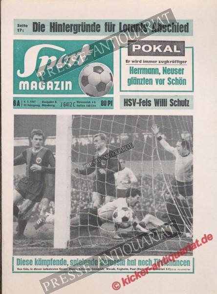Sportmagazin Nr. 6A, 06.02.1967 bis 12.02.1967