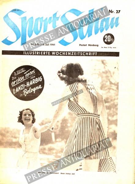 Sport Schau, 04.07.1941 bis 10.07.1941