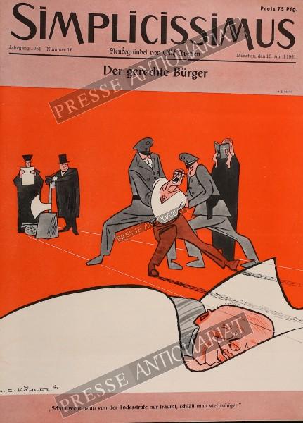 Simplicissimus, 15.04.1961 bis 21.04.1961