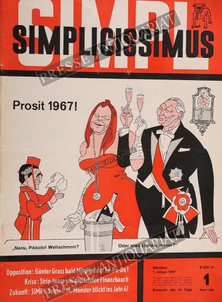 Simplicissimus, 01.01.1967 bis 07.01.1967
