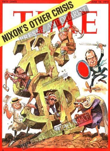 Time Magazin 18. June 1973: The U.S. Economy. NIXON`S OTHER CRISIS. Watergate.