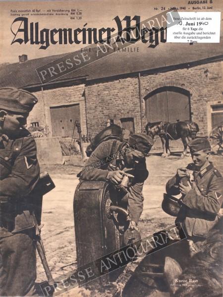 Allgemeiner Wegweiser, 12.06.1940 bis 18.06.1940