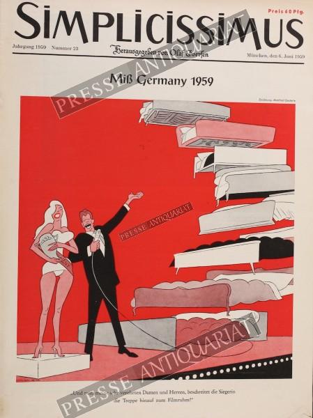Simplicissimus, 06.06.1959 bis 12.06.1959