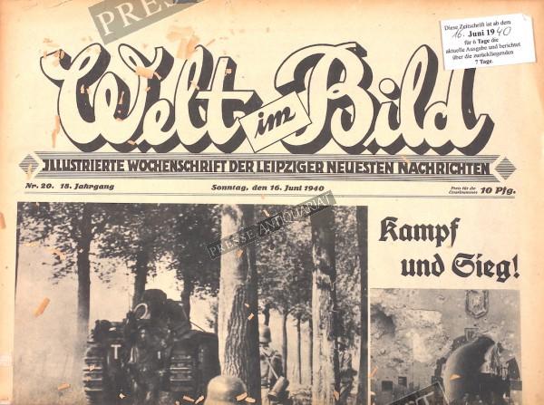 Welt im Bild, 16.06.1940 bis 22.06.1940