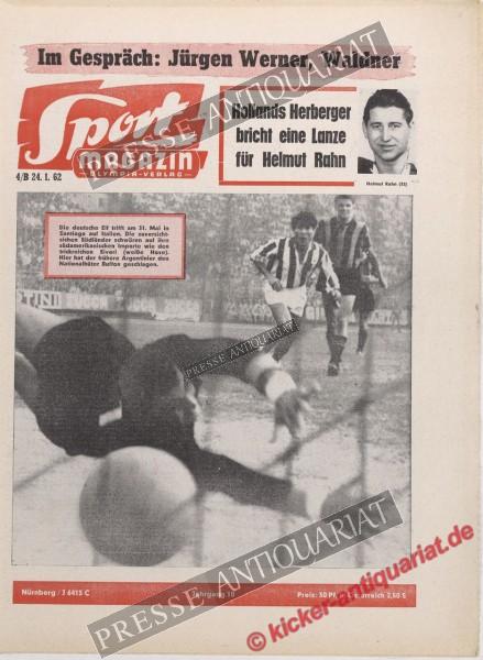 Sportmagazin Nr. 4B, 24.01.1962 bis 30.01.1962
