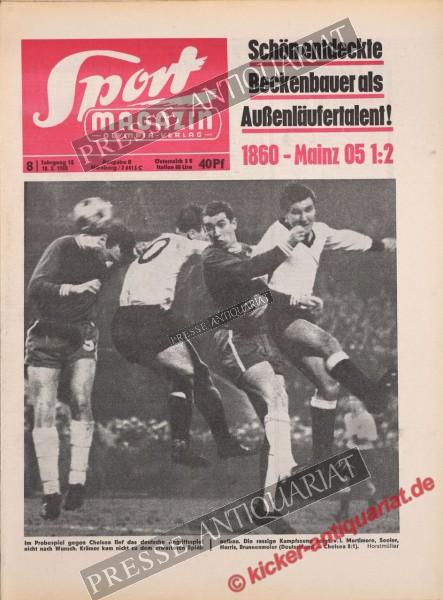 Sportmagazin Nr. 8B, 18.02.1965 bis 24.02.1965