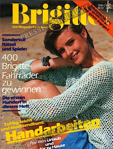 Brigitte Modemagazin, 16.06.1981 bis 29.06.1981