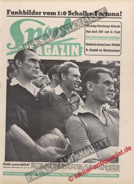 Sportmagazin Nr. 10, 07.03.1951 bis 13.03.1951
