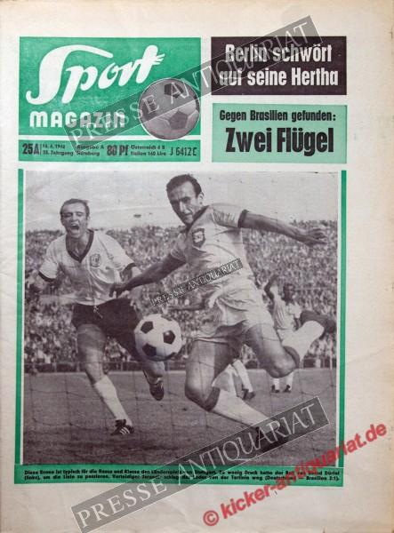 Sportmagazin Nr. 25A, 18.06.1968 bis 24.06.1968