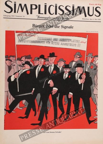 Simplicissimus, 04.05.1957 bis 10.05.1957