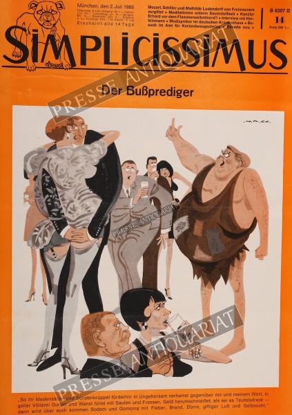 Simplicissimus, 02.07.1966 bis 08.07.1966