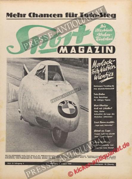 Sportmagazin Nr. 31, 03.08.1949 bis 09.08.1949