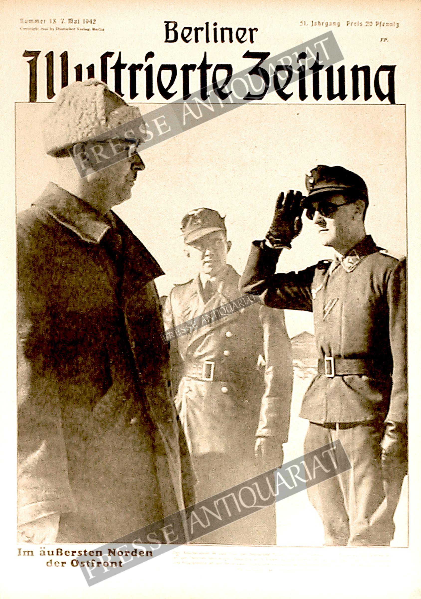 Historische Zeitung vom 07.05.1942, DAS originelle GEschenk