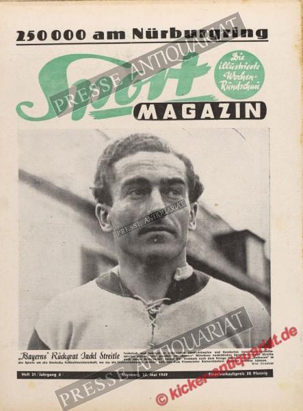 Sportmagazin Nr. 21, 25.05.1949 bis 31.05.1949