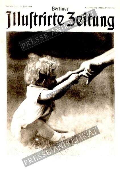 Zeitung 1933, Mutterhände. Aufnahme von Hedda Walther.