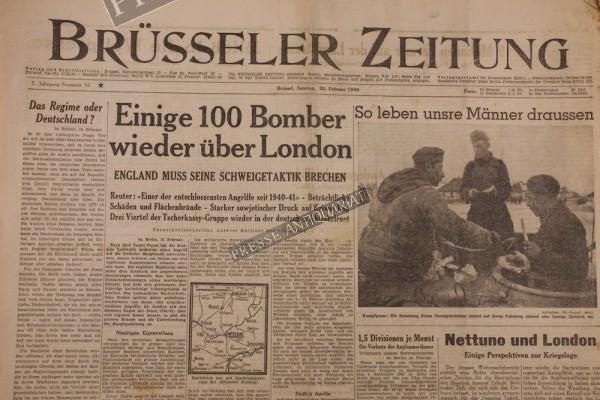 Brüsseler Zeitung, 20.02.1944
