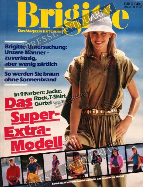 Brigitte Modemagazin, 20.05.1981 bis 02.06.1981