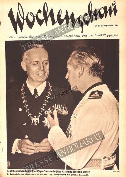 Wochenschau, 29.09.1940 bis 05.10.1940