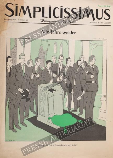 Simplicissimus, 30.05.1959 bis 05.06.1959