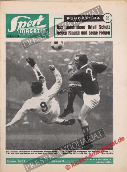 Sportmagazin Nr. 14A, 06.04.1964 bis 12.04.1964