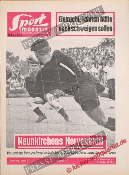 Sportmagazin Nr. 30B, 23.07.1964 bis 29.07.1964