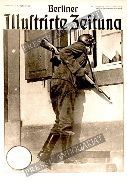 Hinter jedem Fenster kann der Feind lauern... Vorsichtig muß der Spähtrupp Haus für Haus des toten Dorfes durchsuchen, das zwischen den Fronten liegt, im Niemandsland... P. K. Tritschler-Atlantik