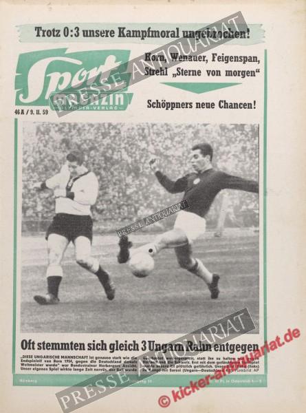 Sportmagazin Nr. 45A, 09.11.1959 bis 15.11.1959