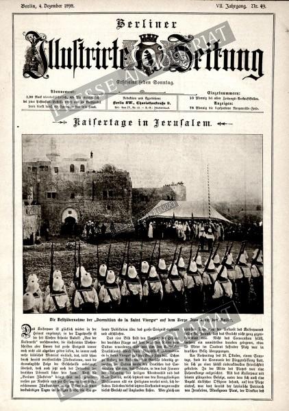 Berliner Illustrirte Zeitung, 04.12.1898 bis 10.12.1898